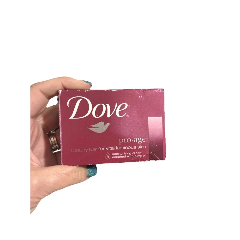 Dove Pro-Age Beauty Soap Bar Moisturizing Cream‎ With Olive Oil 4.25 oz (1) Bar